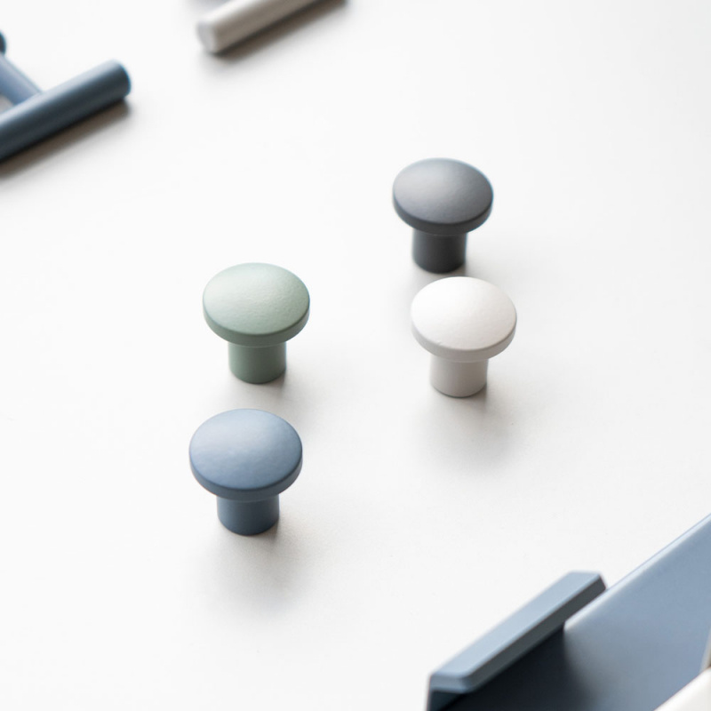 Knopp Skye - 25mm - Kalkgrå