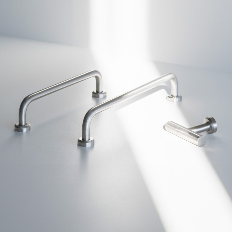 Knopp T Viva - Borstad rostfritt