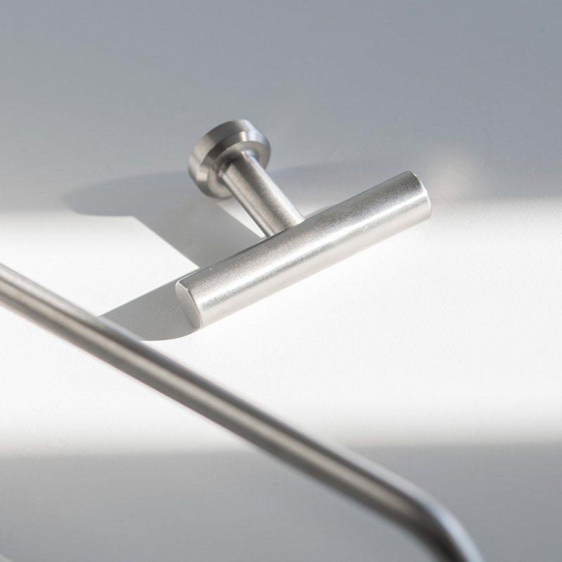 Knopp T Viva - Borstad rostfritt