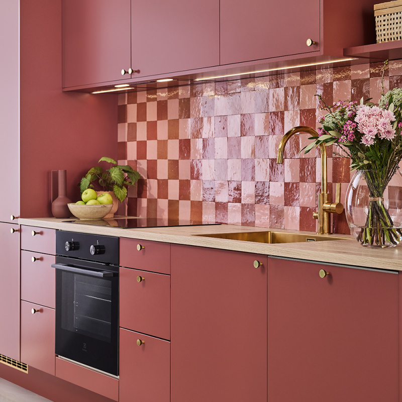 Knopp Copenhagen - 25mm - Rå/Polerad mässing