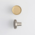 Knopp Vibe Soft - 38mm - Rostfri look Knopp Vibe Soft - 38mm - Rostfri look