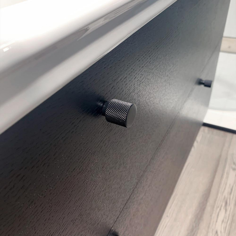 Knopp Helix - 20mm - Mattsvart