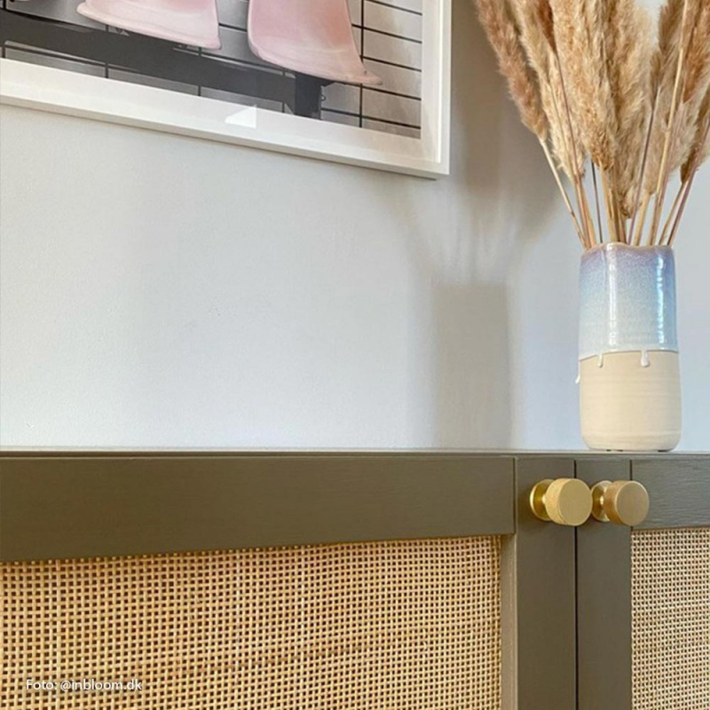 Knopp Crest - 26mm - Mässing