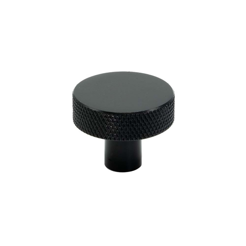 Knopp Flat - 32mm - Mattsvart