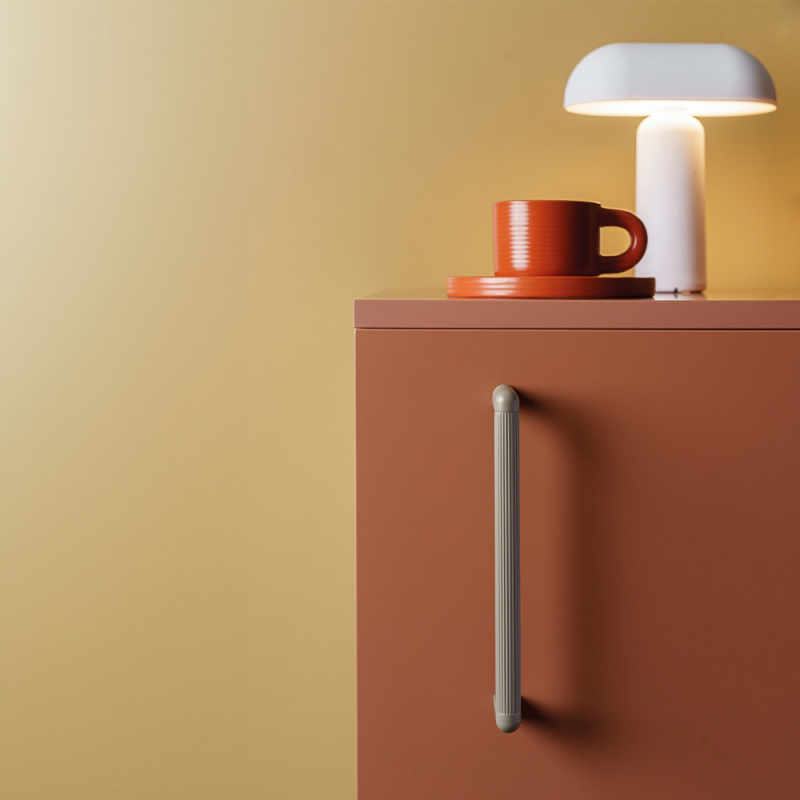 Handtag Riss mini - 192mm - Grå