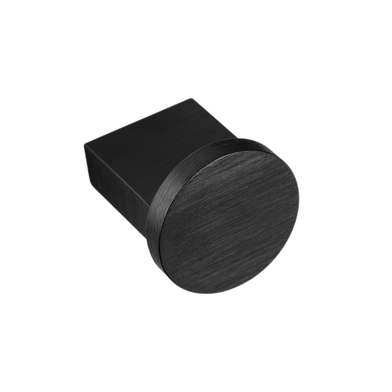 Knopp Nexx - 25mm - Borstad svart
