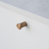 Knopp Fase - 23mm - Mörk borstad mässing Knopp Fase - 23mm - Mörk borstad mässing