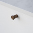 Knopp Fase - 23mm - Borstad brons Knopp Fase - 23mm - Borstad brons