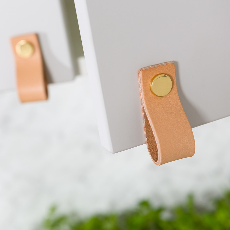 Loop - Brunt läder/svart