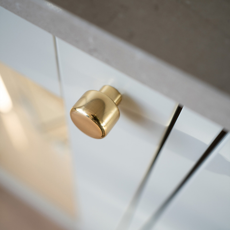 Knopp Esther - 28mm - Polerad mässing