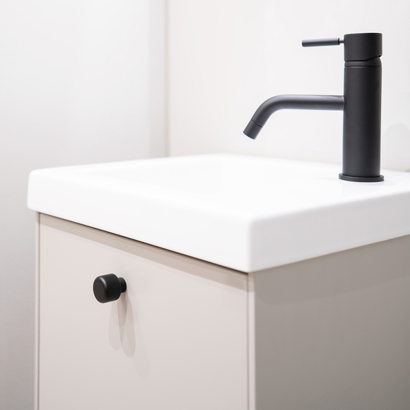 Knopp Esther - 28mm - Mattsvart