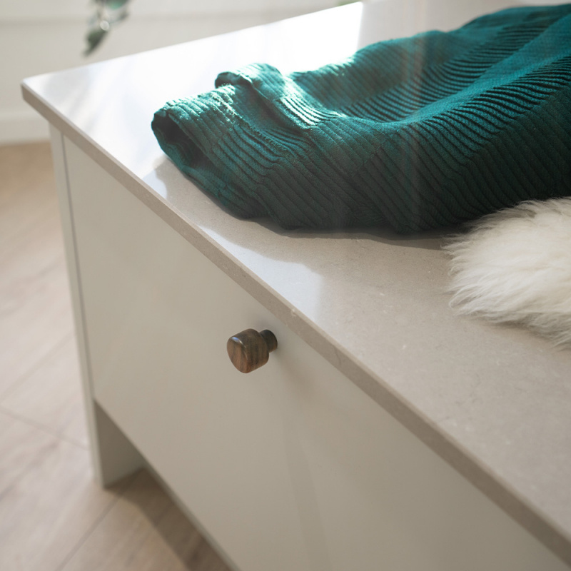 Knopp Esther - 28mm - Valnöt