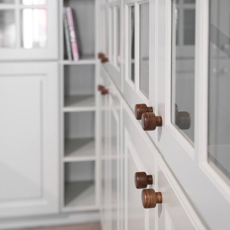 Knopp Esther - 28mm - Valnöt