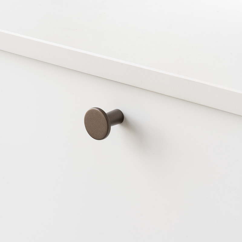 Knopp Bob - Ø28mm - Varm brons