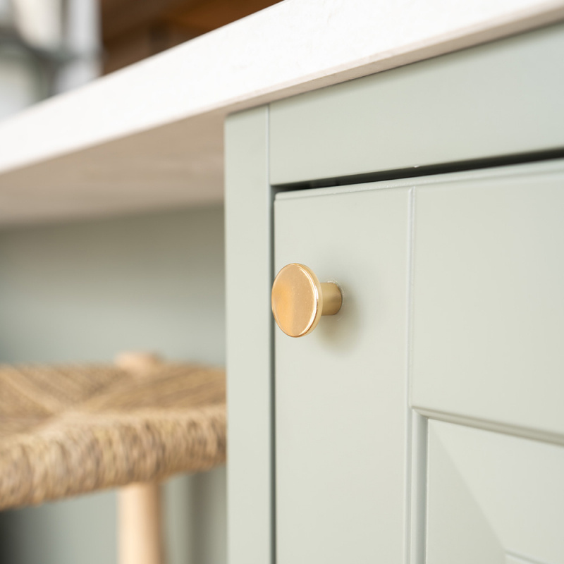 Knopp Como - 26mm - Polerad mässing