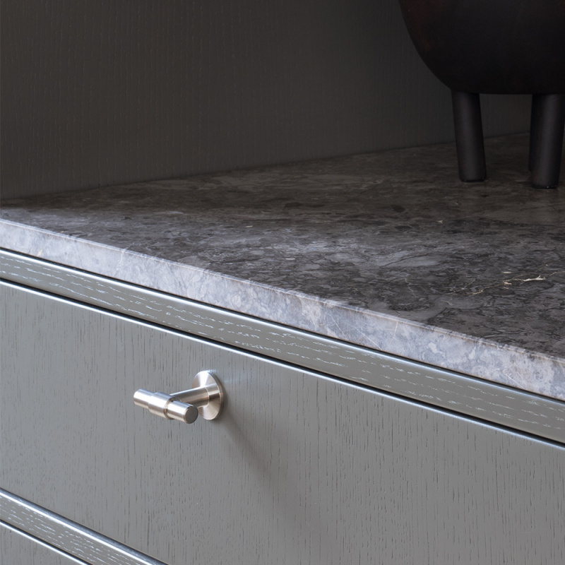 Knopp T Uniform - Borstad Rostfritt