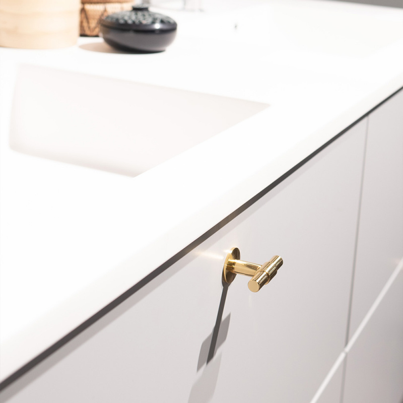 Knopp T Uniform - Mässing