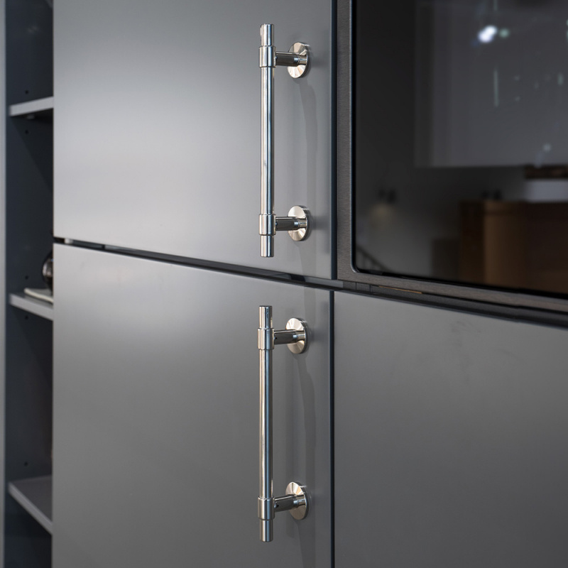 Handtag Uniform - 128mm - Förnicklad