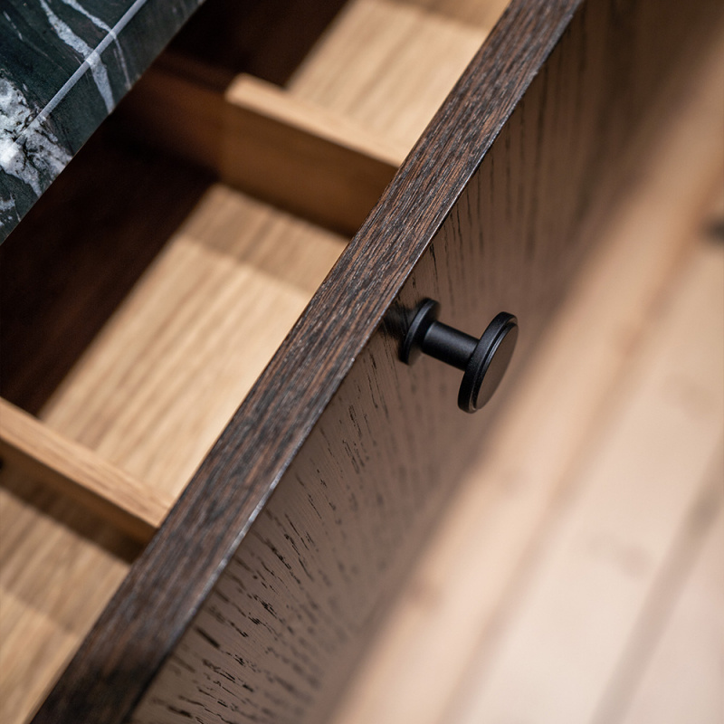 Knopp Uno - 30mm - Mattsvart