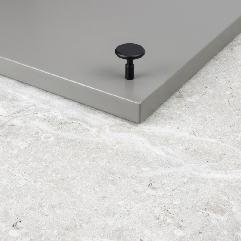 Knopp Spira - 24mm - Mattsvart