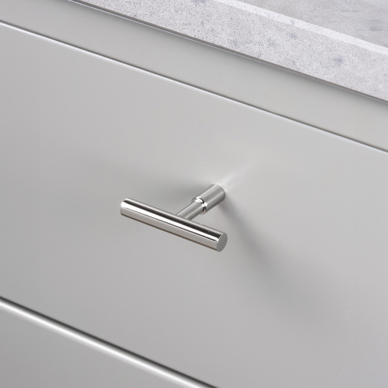 Knopp T Spira - Förnicklad