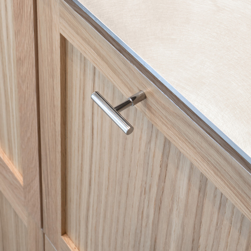 Knopp T Spira - Förnicklad