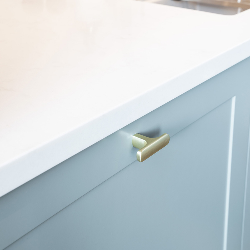 Knopp T Ethel - Borstad mässing