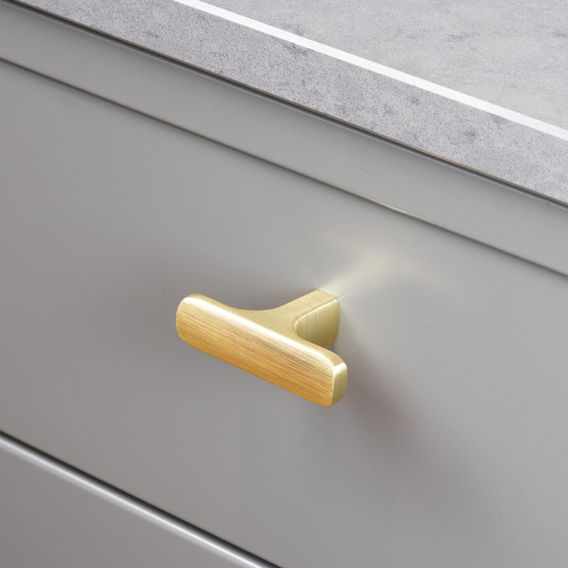 Knopp T Ethel - Borstad mässing