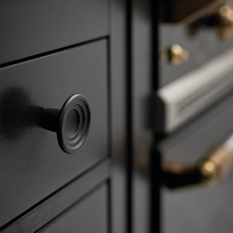 Knopp Fleur Gjutjärn