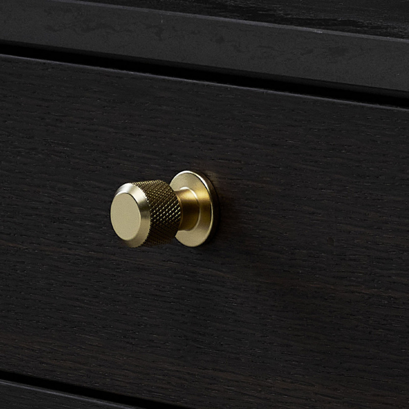 Knopp Manor Round - Guld