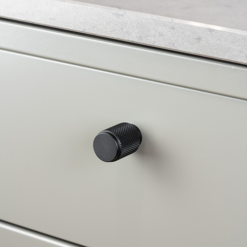 Knopp Riff  - 21mm - Mattsvart