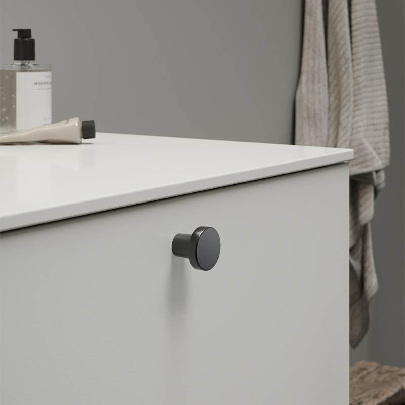 Knopp Dot - Ø30mm - Gun metal