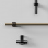 Knopp T Bond - Mattsvart/gun metal Knopp T Bond - Mattsvart/gun metal