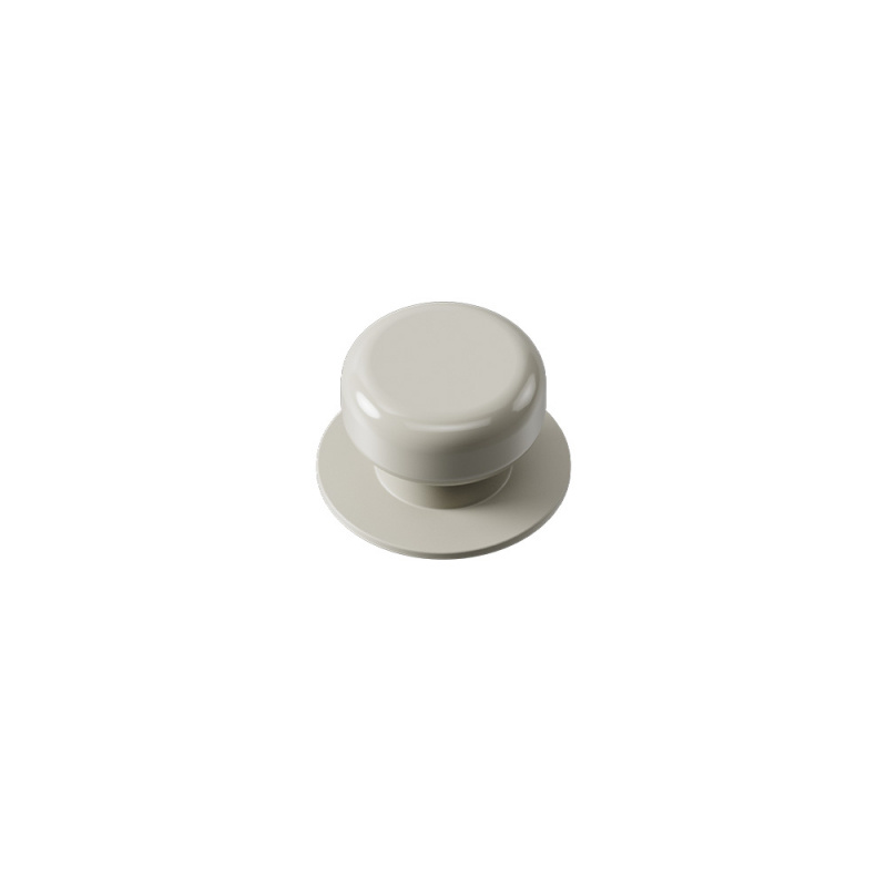 Knopp Colette - 50mm - Glossy dusty creme