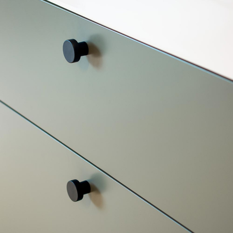 Knopp Mood mattsvart 