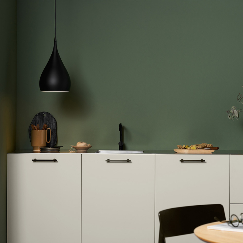 Handtag Delta -160mm - Mattsvart