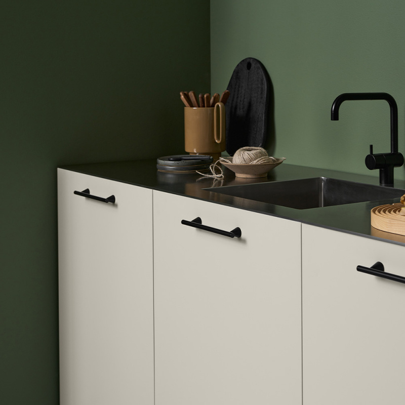 Handtag Delta -160mm - Mattsvart