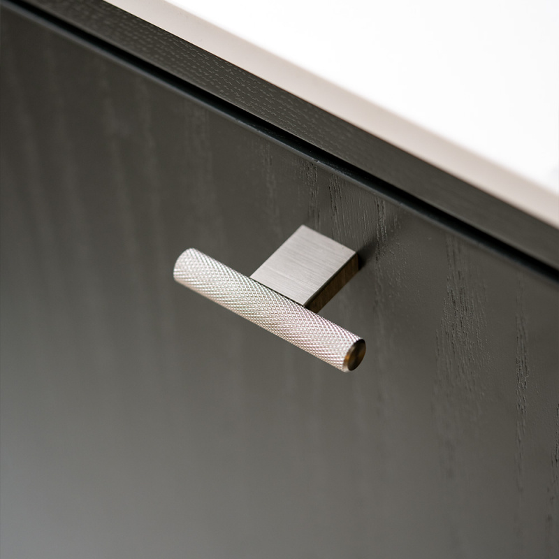 Knopp T Graf Mini - 33mm - Rostfri Look