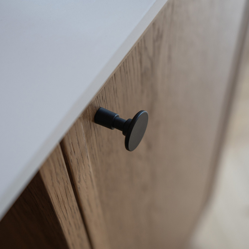 Knopp Jubilee - 28mm - Mattsvart