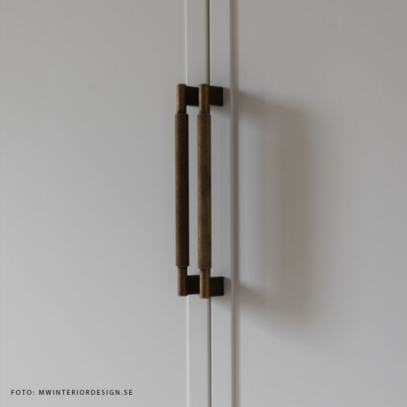 Handtag Arpa - 192mm - Antik mässing