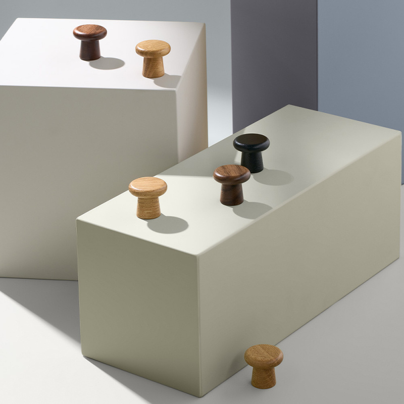 Knopp Classis - 25mm - Valnöt