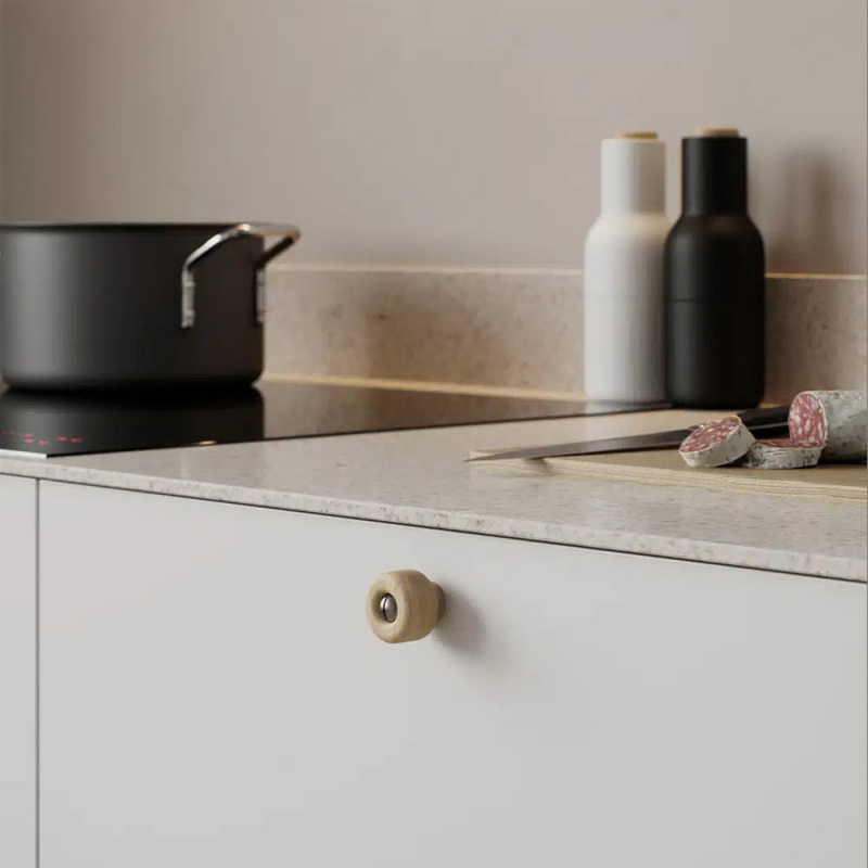 Knopp Nola - 30mm - Nordic oak