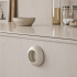 Handtag Cup - Glossy dusty creme Handtag Cup - Glossy dusty creme