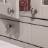 Foto: Tibro Kök Knopp 401 - 40mm - Tenn