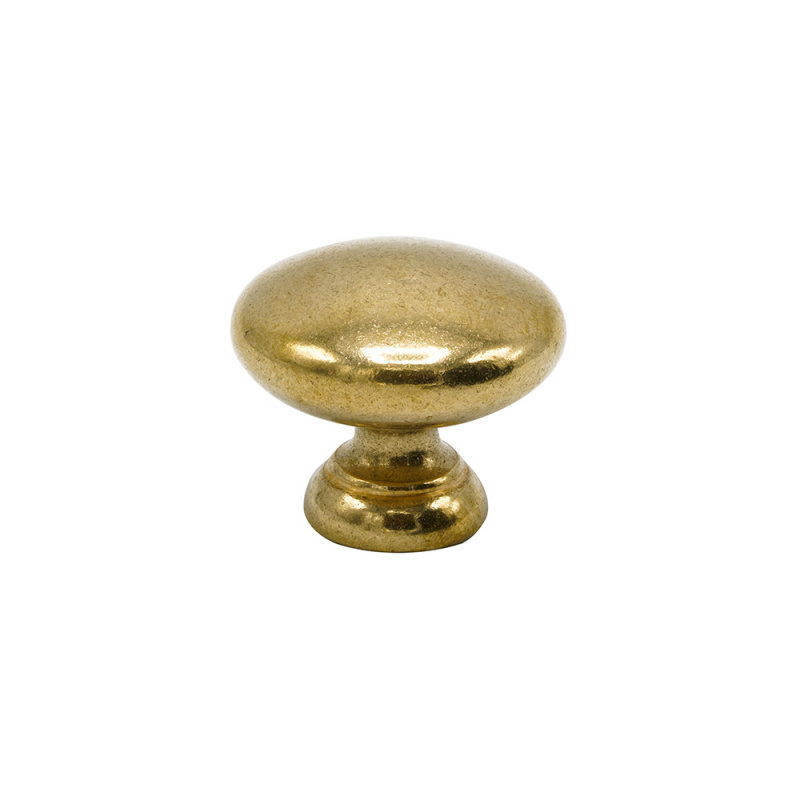 Knopp 411 - 40mm - Obehandlad Mässing