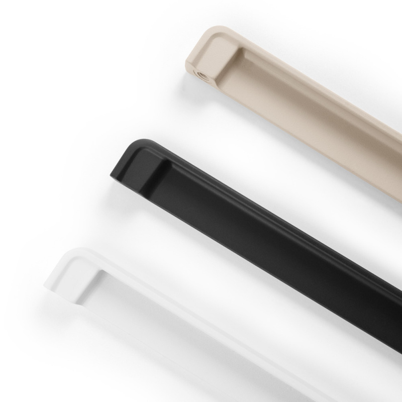 Handtag Aurelia - 160mm - Vit