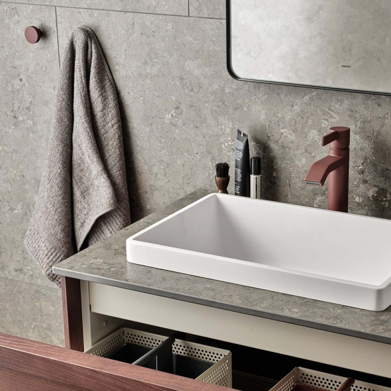 Knopp Circular - Toniton Reddish Brown