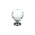 Knopp Diamond - 30mm - Glas/Krom Knopp Diamond - 30mm - Glas/Krom
