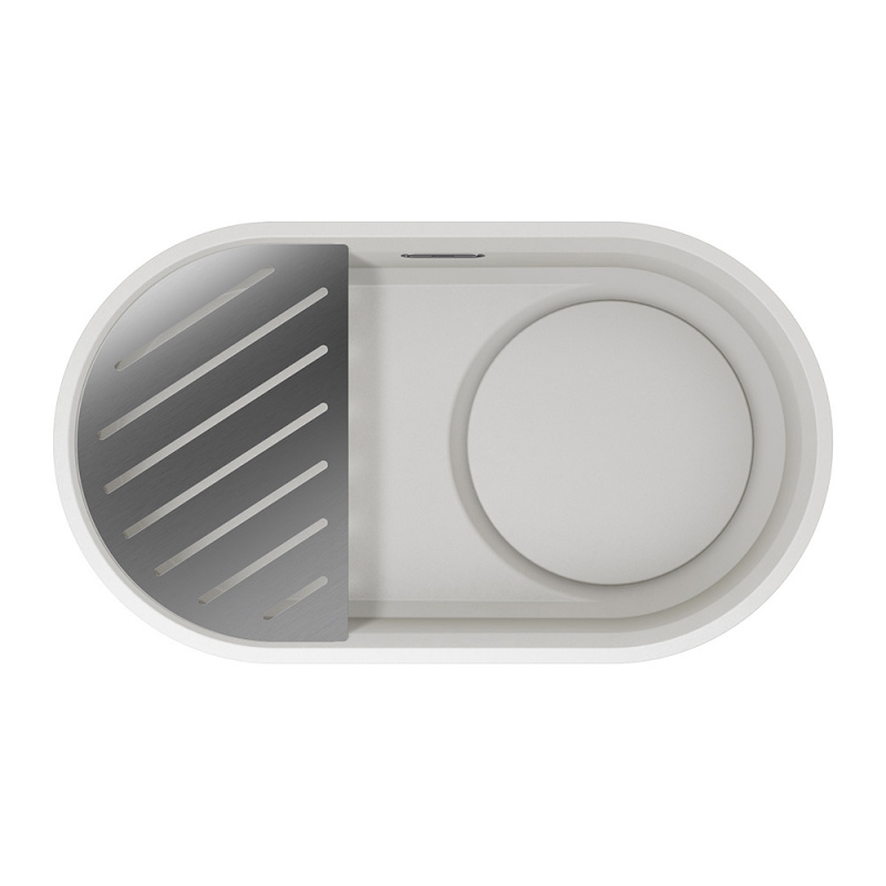 Komponentpaket Oovalon - Borstad rostfritt