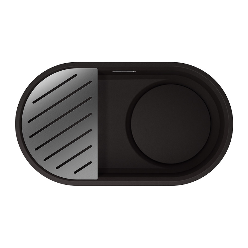 Komponentpaket Oovalon - Borstad rostfritt